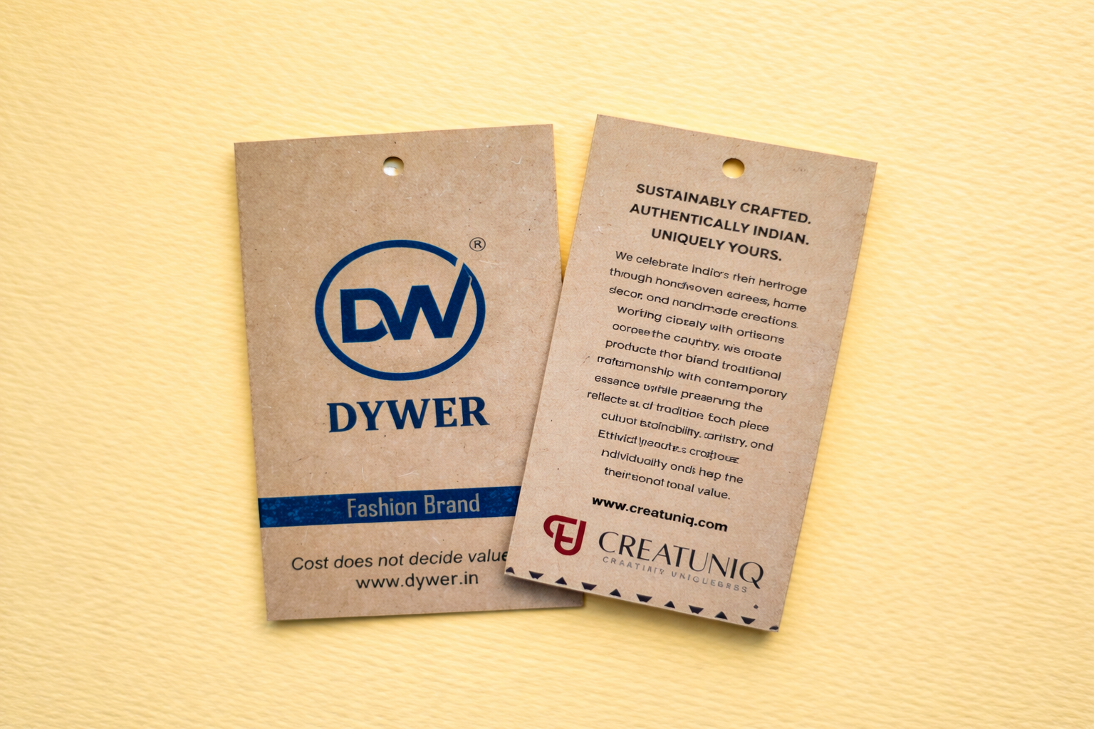 Craft Paper Hang Tag