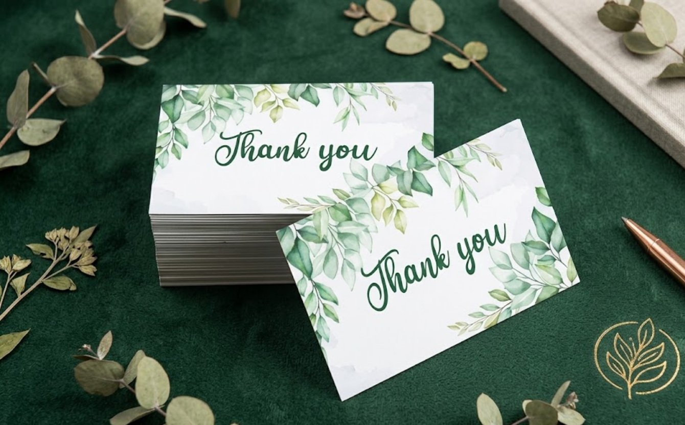 Craft Thank You Card