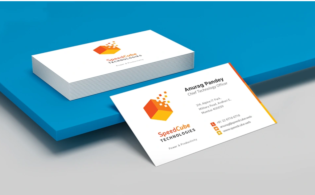 Single Side Print with Gloss Lamination