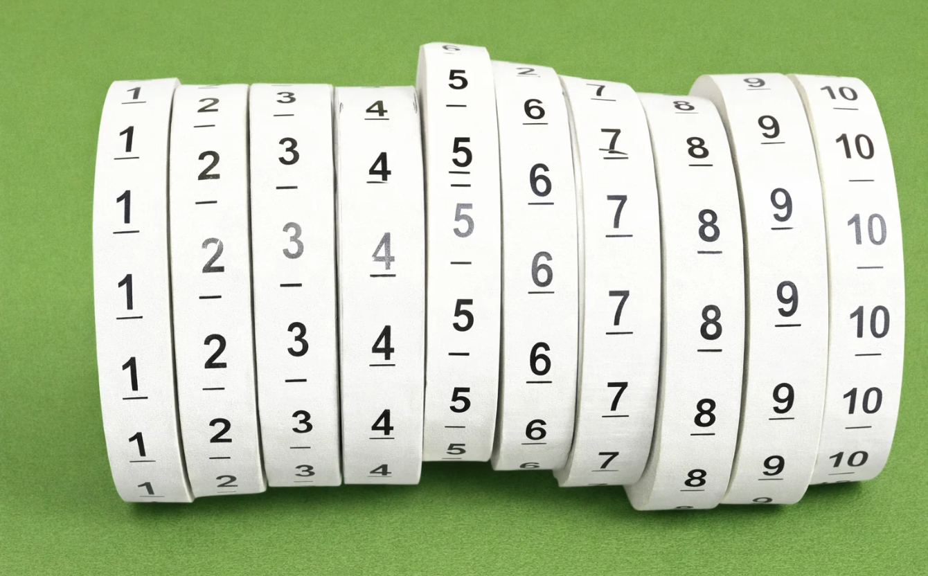 Taffeta Printed Label