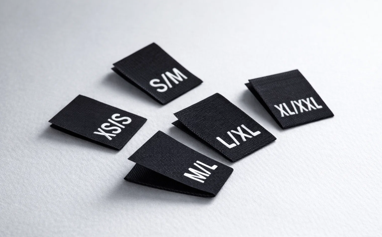 Woven Size Label