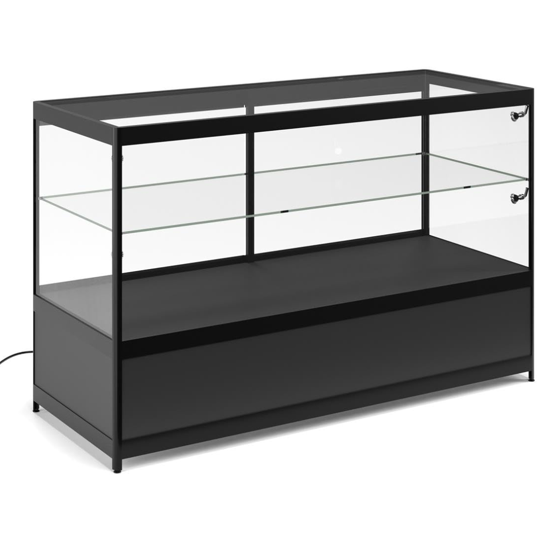 Manufacturer, Exporter, Importer, Supplier, Wholesaler, Retailer, Trader of Black Glass Antique Display Cabinets For Museum in Dubai, Dubai,UAE, 