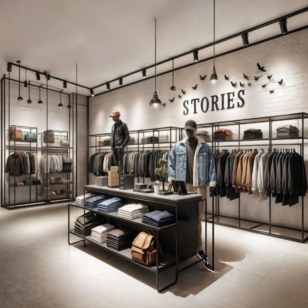 Manufacturer, Exporter, Importer, Supplier, Wholesaler, Retailer, Trader of Brand clothing display rack customization in Dubai, Dubai,UAE, 