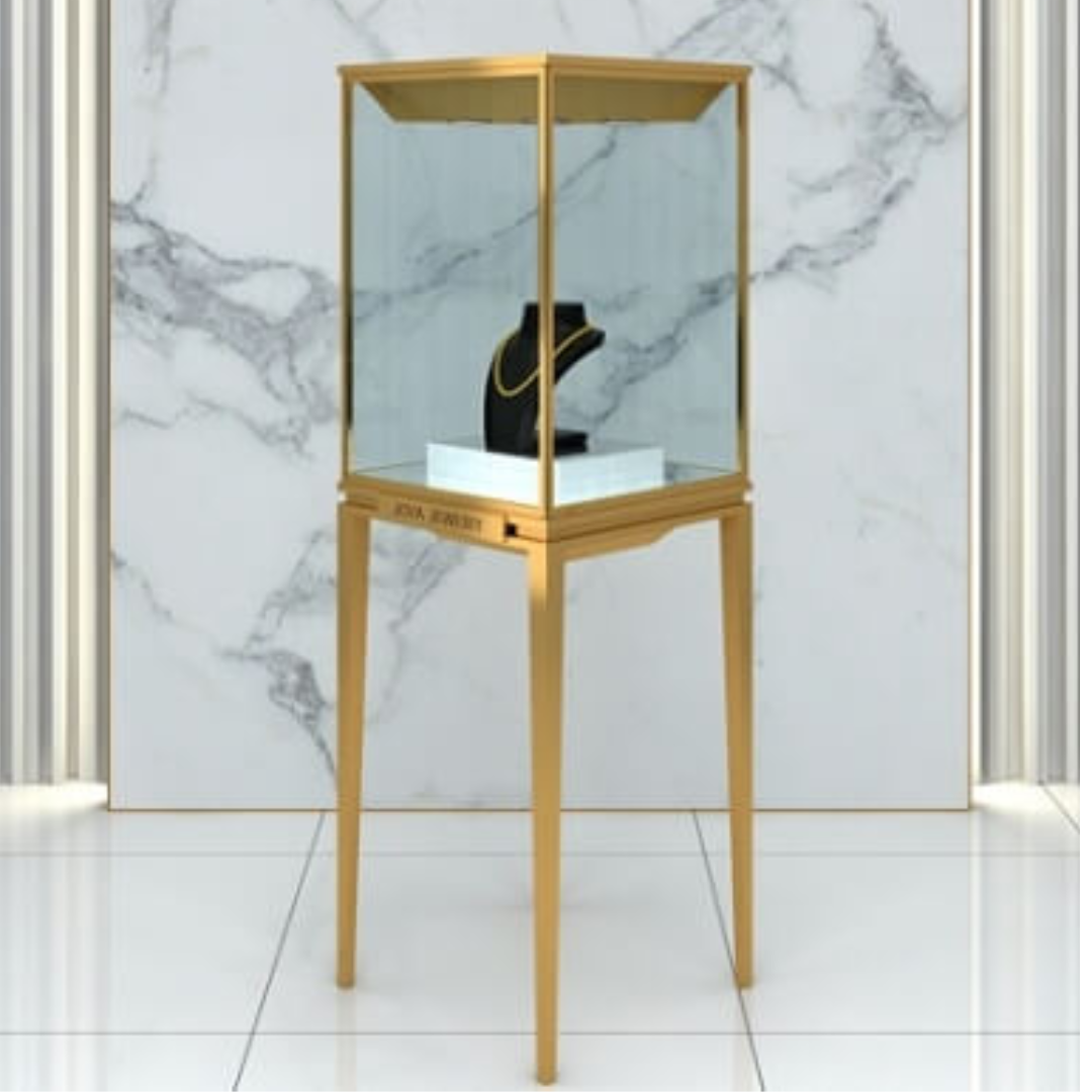 Manufacturer, Exporter, Importer, Supplier, Wholesaler, Retailer, Trader of Free Standing Jewelry Display Showcase Boutique Jewellery Display Tower Manufacture in Dubai, Dubai,UAE, 