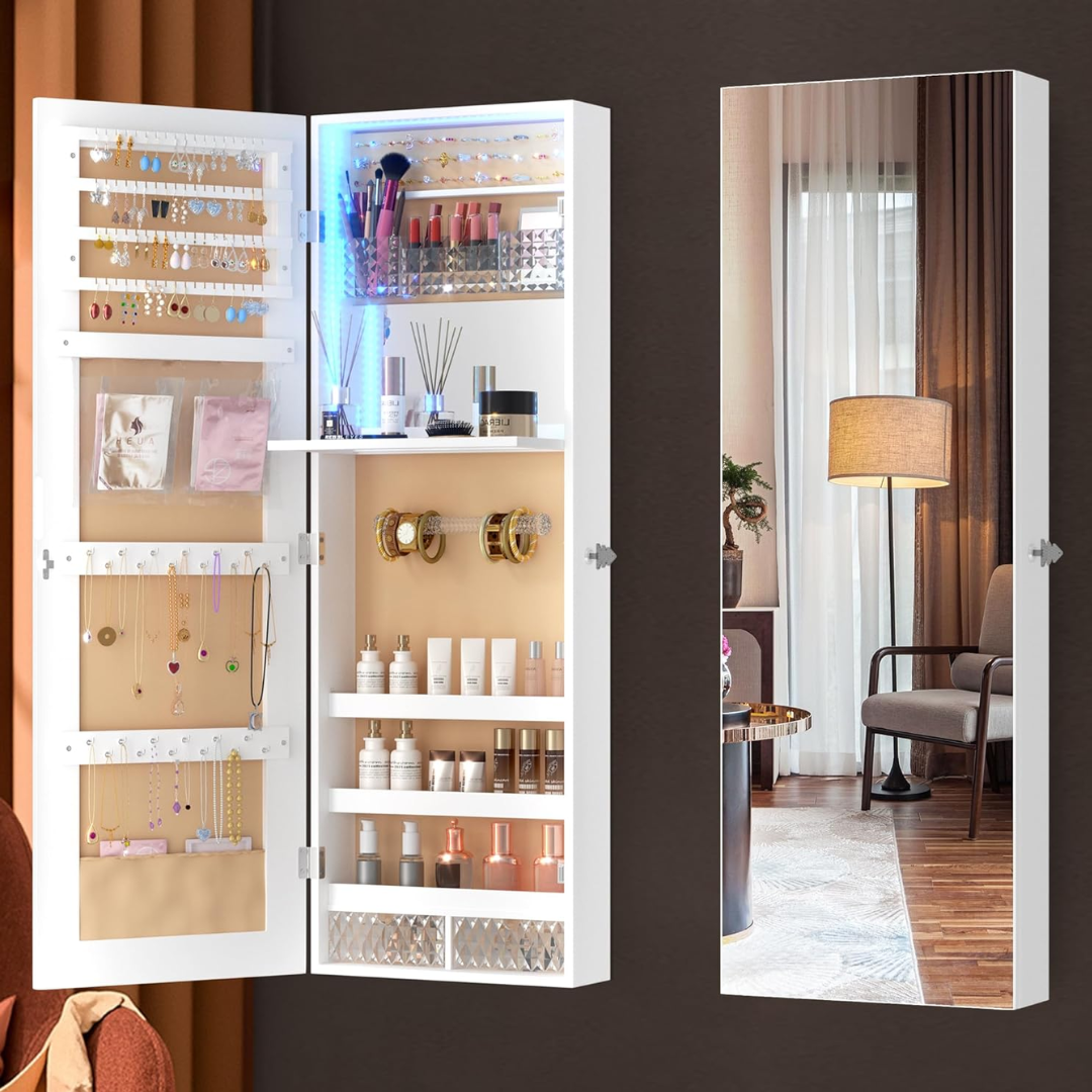 Manufacturer, Exporter, Importer, Supplier, Wholesaler, Retailer, Trader of High-end Jewelry Hanging Wall Cabinet Wall Mounted Jewellery Display Case in Dubai, Dubai,UAE, 