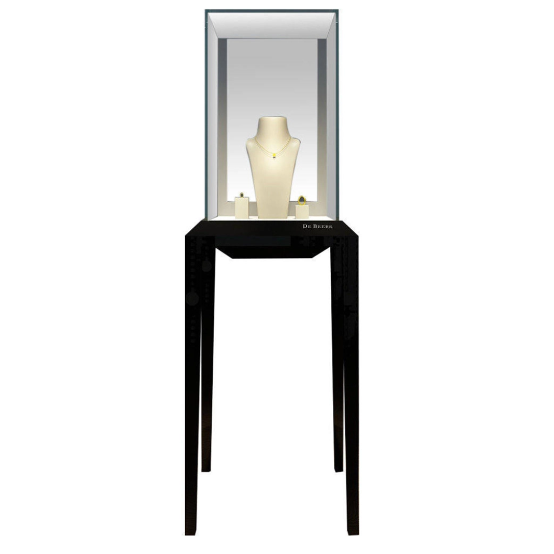 Manufacturer, Exporter, Importer, Supplier, Wholesaler, Retailer, Trader of Luxury Dome Glass Table Top Jewelry Display Cases Most Popular Jewellery Display in Dubai, Dubai,UAE, 