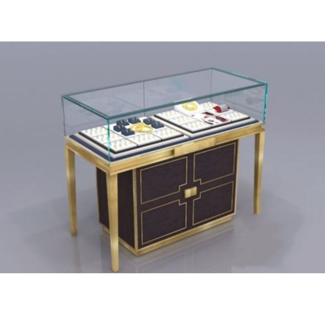 Manufacturer, Exporter, Importer, Supplier, Wholesaler, Retailer, Trader of Luxury Retail Glass Jewelry Display Showcase Jewellery Cabinet For Sale in Dubai, Dubai,UAE, 