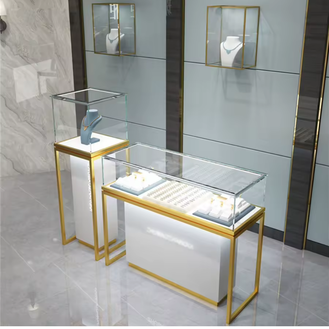 Manufacturer, Exporter, Importer, Supplier, Wholesaler, Retailer, Trader of New Design Jewelry Display Cabinet Marble Jewelry Display Cabinet in Dubai, Dubai,UAE, 
