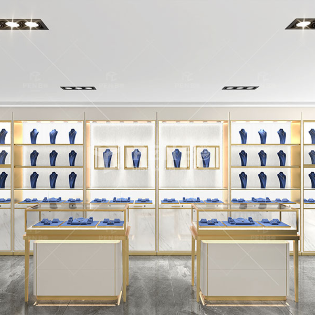 Manufacturer, Exporter, Importer, Supplier, Wholesaler, Retailer, Trader of New Free Standing Jewelry Wall Cabinets Wholesale Jewelry Showcase Design in Dubai, Dubai,UAE, 