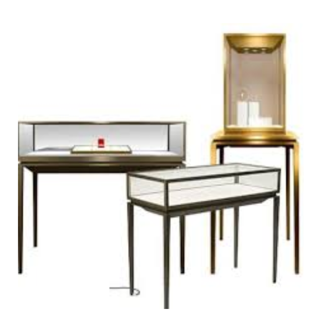 Manufacturer, Exporter, Importer, Supplier, Wholesaler, Retailer, Trader of New high-end jewelry store negotiation table jewelry display cabinet in Dubai, Dubai,UAE, 