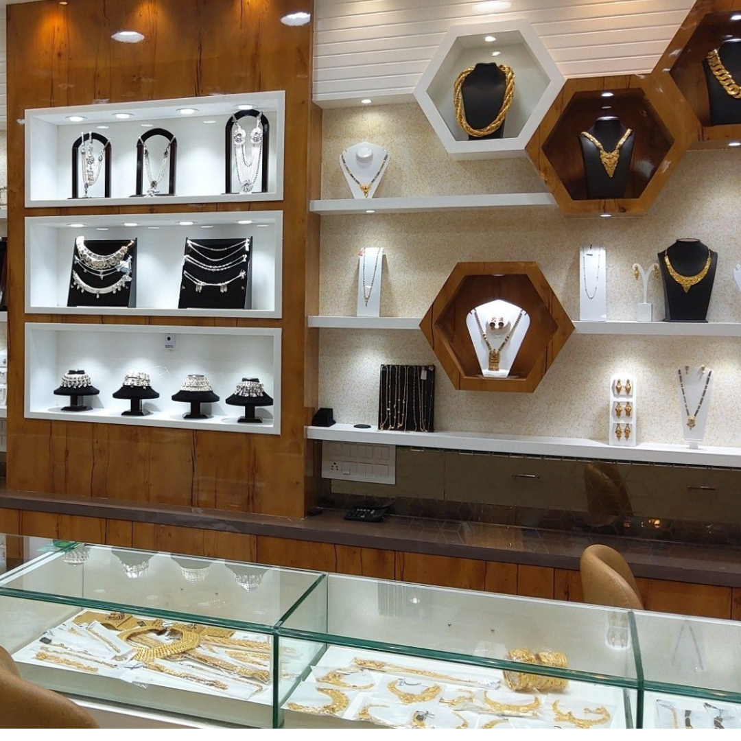 Manufacturer, Exporter, Importer, Supplier, Wholesaler, Retailer, Trader of Unique Jewelry Store Window Display Cabinets Custom Vitrine Jewellery Shop Showcase in Dubai, Dubai,UAE, 