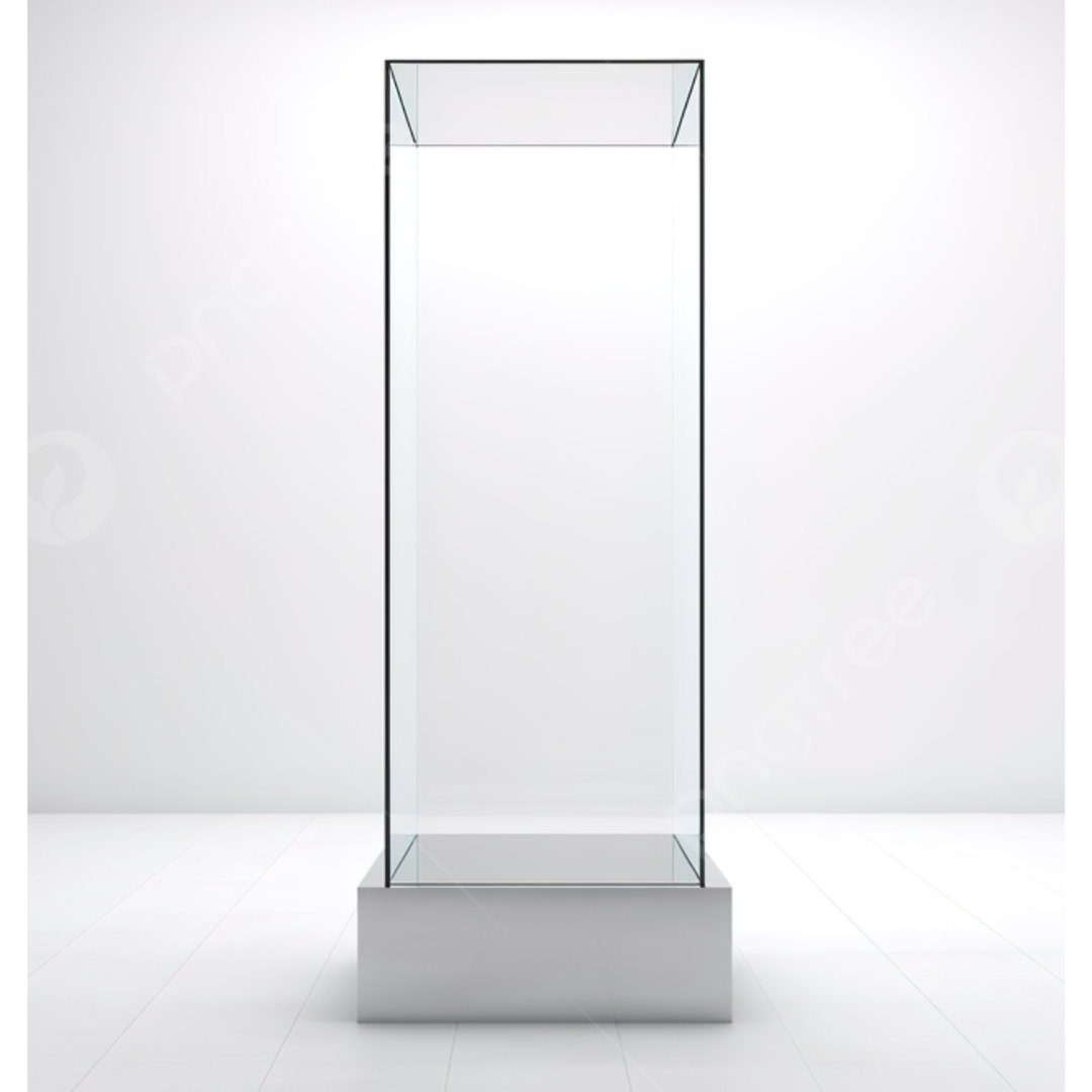 Manufacturer, Exporter, Importer, Supplier, Wholesaler, Retailer, Trader of white free standing museum display showcase in Dubai, Dubai,UAE, 